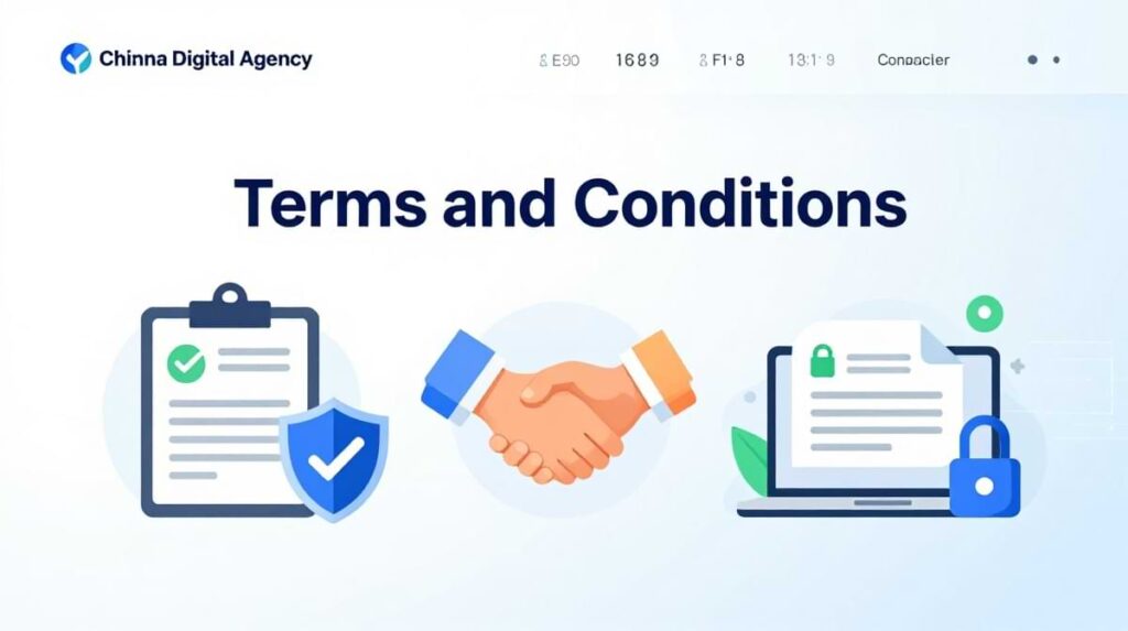 Terms and Conditions of Chinna Digital Agency website and digital marketing services