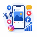professional social media marketing with analytics and engagement